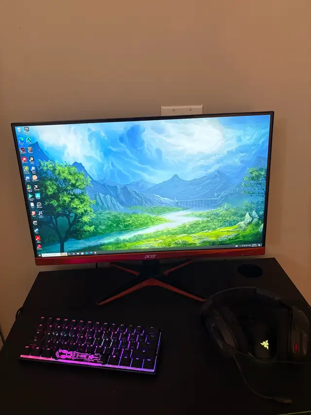 Gaming PC setup