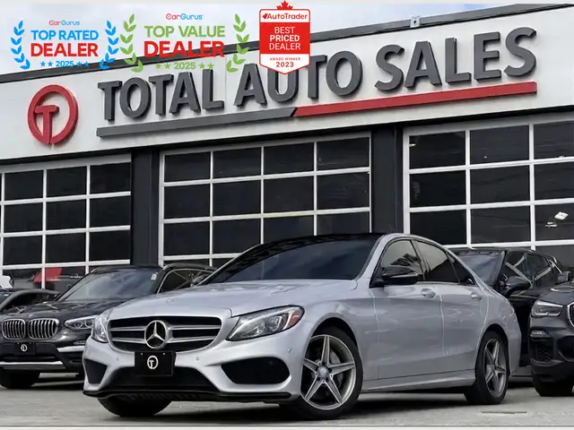 2016 Mercedes-Benz C-Class //AMG PKG | PANO | NAVI | LOADED