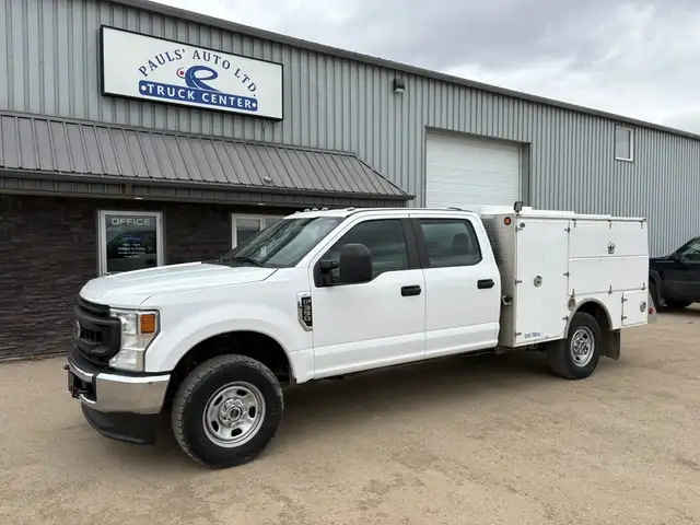 2021 Ford F-350 Crew Cab Service Body 4x4 XL 6.2L - Rebuilt Titl