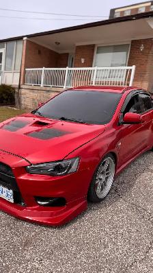 2008 Mitsubishi Evolution X GSR Manual