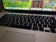 macbook pro the speakers needs to be changed the rest like new