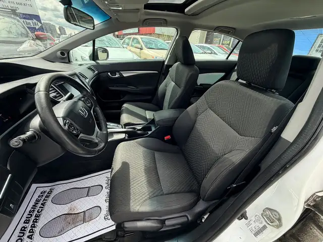 2014 Honda Civic LX w/EX 186KM CERTIFIED-WARRANTY - Photo 15