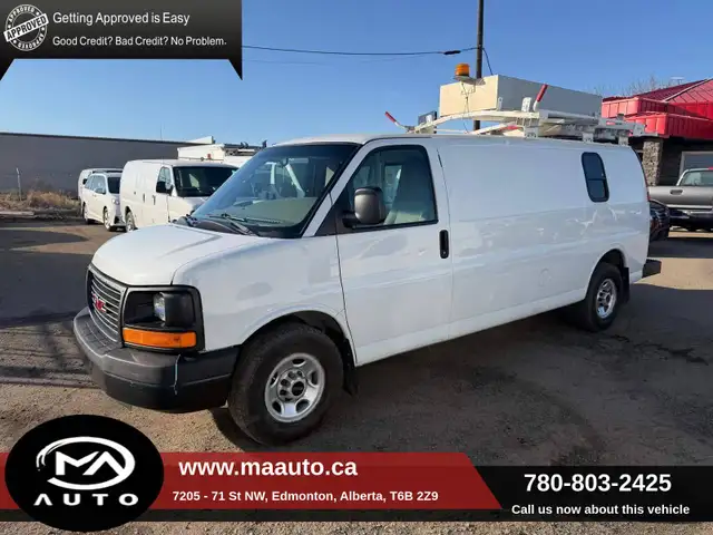 2013 GMC Savana 3500 extended cargo van only 103,000 km !