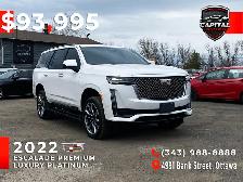 2022 Cadillac Escalade Premium Luxury