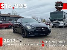 2017 Infiniti Q50 Red Sport 400