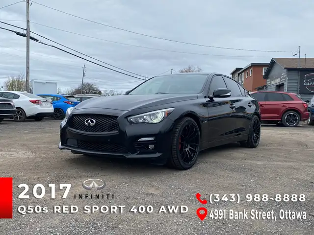 2017 Infiniti Q50 Red Sport 400 - Photo 2