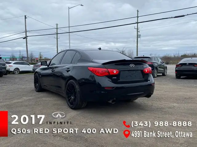 2017 Infiniti Q50 Red Sport 400 - Photo 3