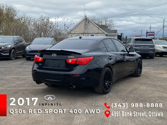 2017 Infiniti Q50 Red Sport 400 - Photo 4