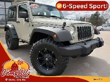 2017 Jeep Wrangler Sport 4x4! AC! 6-Speed Manual!