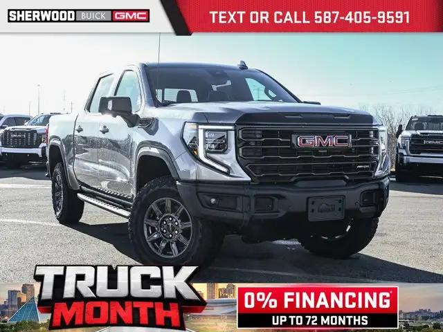 2026 GMC Sierra 1500 AT4X