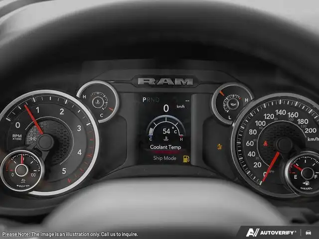 2026 Ram 2500 Big Horn Night Edition Crew 4x4 Diesel Nav - Photo 14