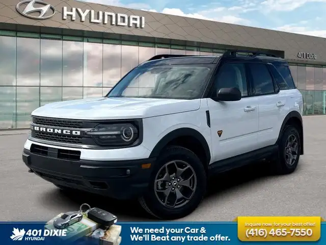2023 Ford Bronco Sport Badlands 4X4 | Leather | Sunroof