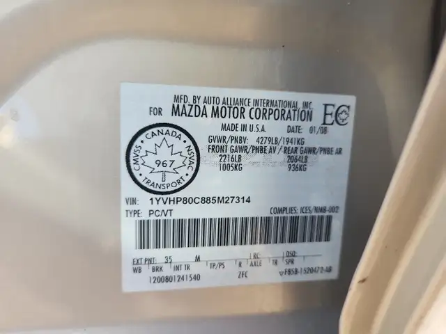 2008 Mazda Mazda6 - Photo 54