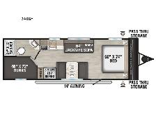 2026 KZ Sportsmen Classic 240BH Corner Bunks and Light - Photo 2