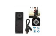 MINIATURE SPY CAMERA SHIRT BUTTON VIDEO HD AUDIO MINI