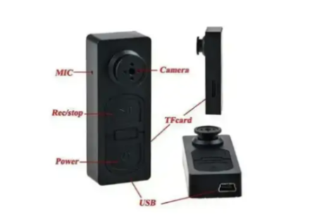 MINIATURE SPY CAMERA SHIRT BUTTON VIDEO HD AUDIO MINI - Photo 5
