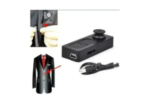 MINIATURE SPY CAMERA SHIRT BUTTON VIDEO HD AUDIO MINI - Photo 6