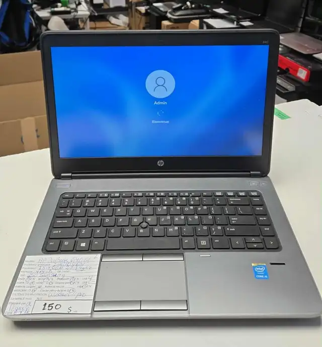 Laptop HP ProBook 640 G1 i5-4ie 8GB SSD 250GB Windows 11 Pro