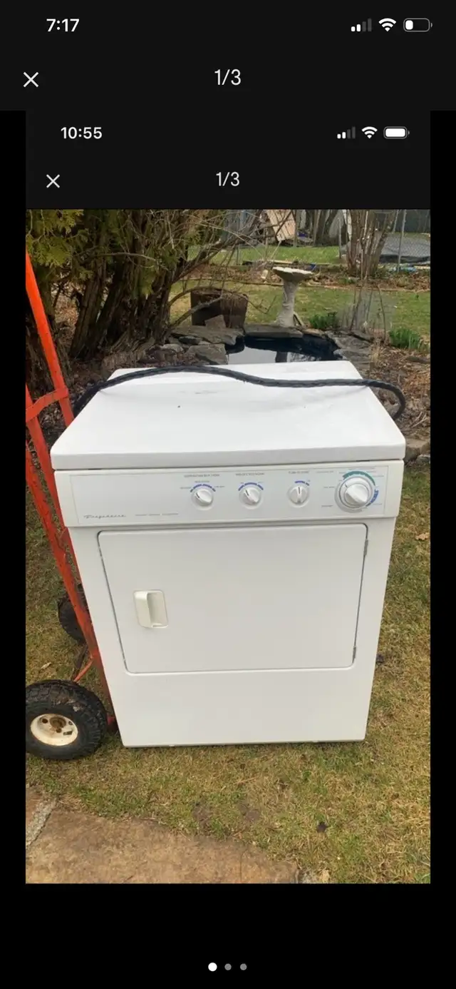 Fridgadaire dryer