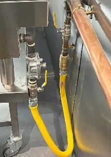 natural gas installation