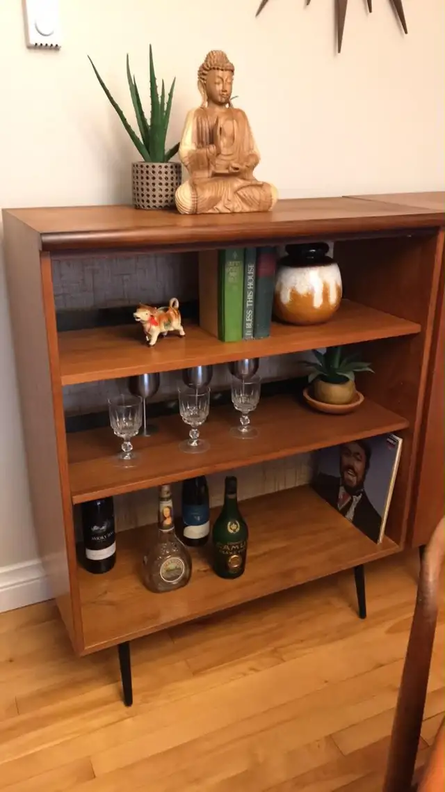 Mid century. TEAK TECK. Meubles Modulaire. Crédence, buffet disq - Photo 3