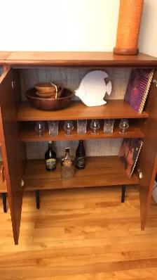 Mid century. TEAK TECK. Meubles Modulaire. Crédence, buffet disq - Photo 5