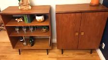 Mid century. TEAK TECK. Meubles Modulaire. Crédence, buffet disq - Photo 8