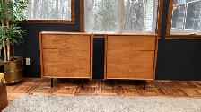 Mid century. TEAK TECK. Crédence, buffet, nightstands, commode, - Photo 5