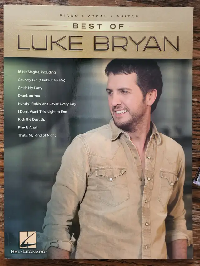 CD et cahier de partition Luke Bryan - Photo 2