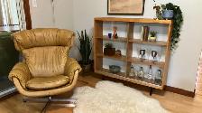 Mid century. TEAK TECK lampe / Crédence, buffet, bibliothèque, s - Photo 2