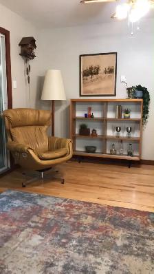 Mid century. TEAK TECK lampe / Crédence, buffet, bibliothèque, s - Photo 10