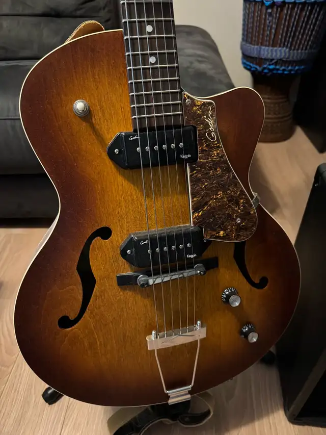 Godin guitar & Fender amp - Photo 2