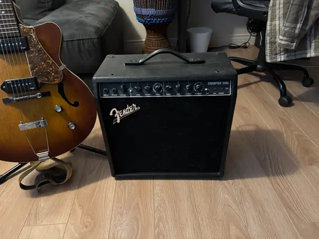 Godin guitar & Fender amp - Photo 3