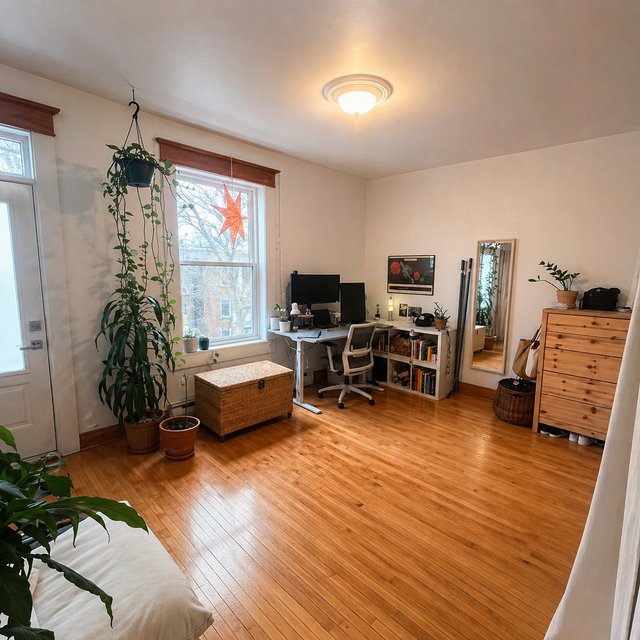 Bel Appartement Lumineux 4 1/2 devant le parc Molson. - Photo 9