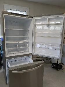 LG Bottom Freezer Refrigerator for sale