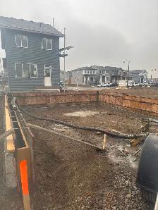 Cribber concrete work