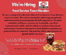 Need grill staff