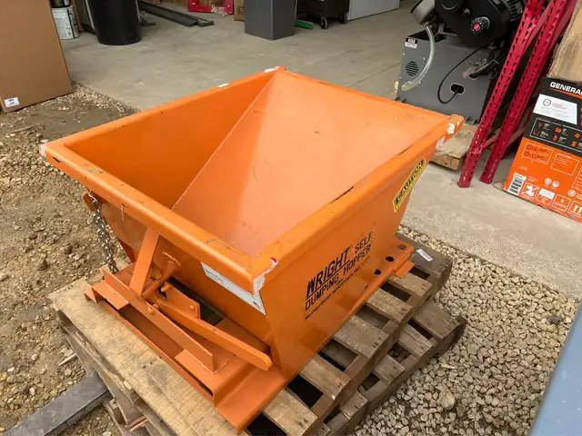 Trémie de déversement robuste de 1,5 m³ - Photo 3