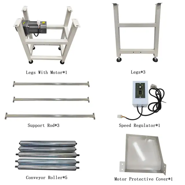 177x15.7inch Industrial Transport Bel Conveyor 230497 - Photo 10