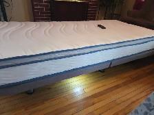 XL Twin bed for Sale- used only 5 months.Will sell for 600$ Firm