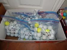 Recycled Golf Balls/PRO V 1/1X & TP5/ TP5X. 246 Balls Total.