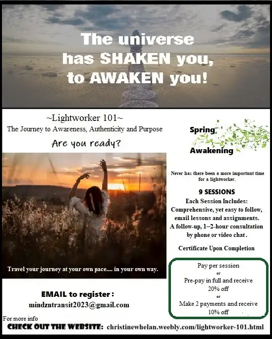 Lightworker 101: Journey of Awareness, Authenticity and Purpose
