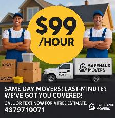 MOVING SERVICES ☎️ 437-971-0071 ☎️