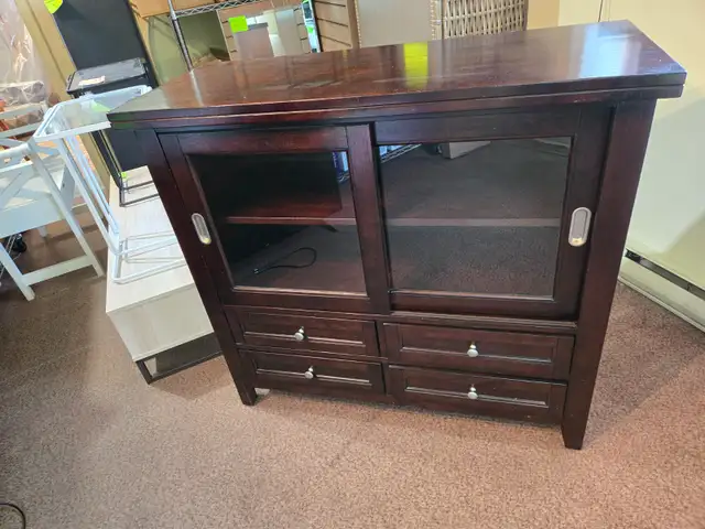Solid Wood Buffet Cabinet