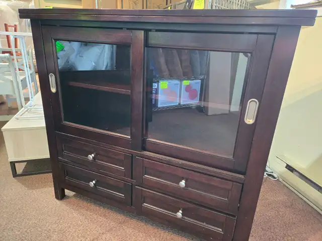 Solid Wood Buffet Cabinet - Photo 3