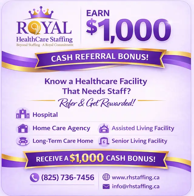 Refer a Healthcare facility & Earn $1,000 Referral Bonus