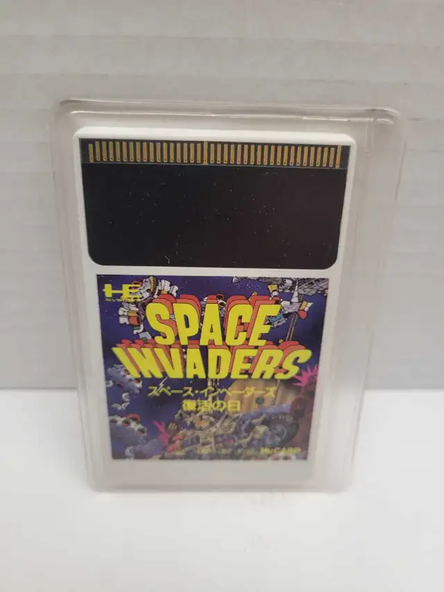NEC PC Engine Space Invaders - Japanese- Complete - Photo 2