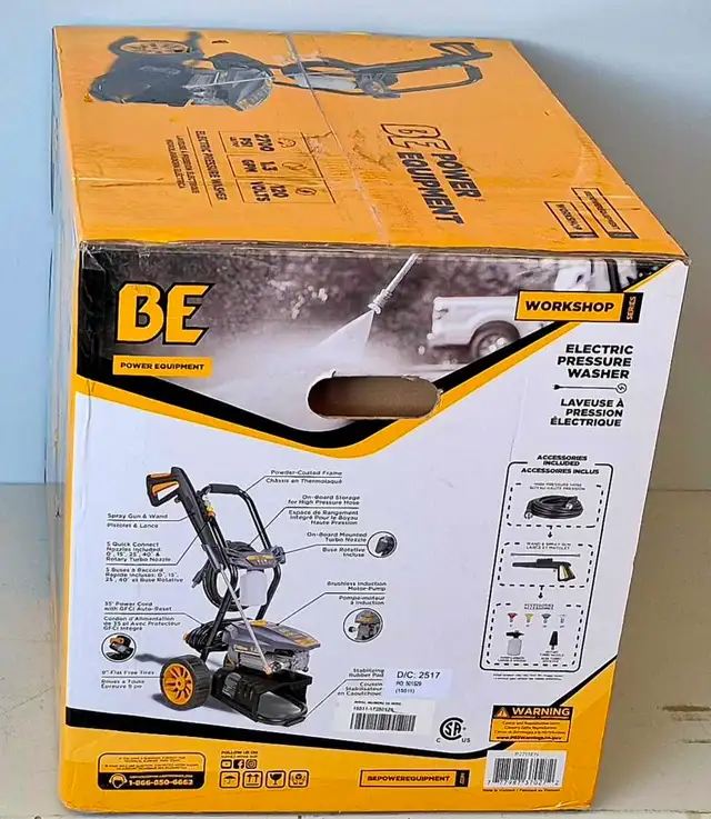 BE Electric Pressure Washer (32114632) - Photo 2