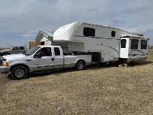 2000 Ford F-250 Diesel 2003 Glendale Fifth Wheel