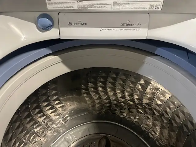 Laveuse sécheuse top load blanches grande capacité Samsung - Photo 3